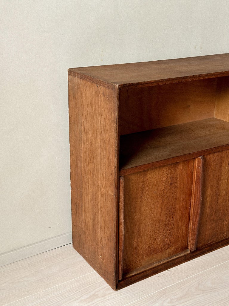 Mid-Century Oak Sideboard in style of Jean Prouvé, France, c. 1950s - Image 5