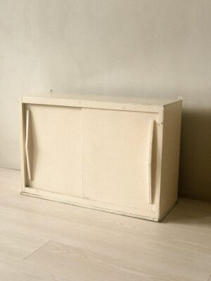 Mid-Century Wall Cabinet in style of Charlotte Perriand, France, c. 1950s