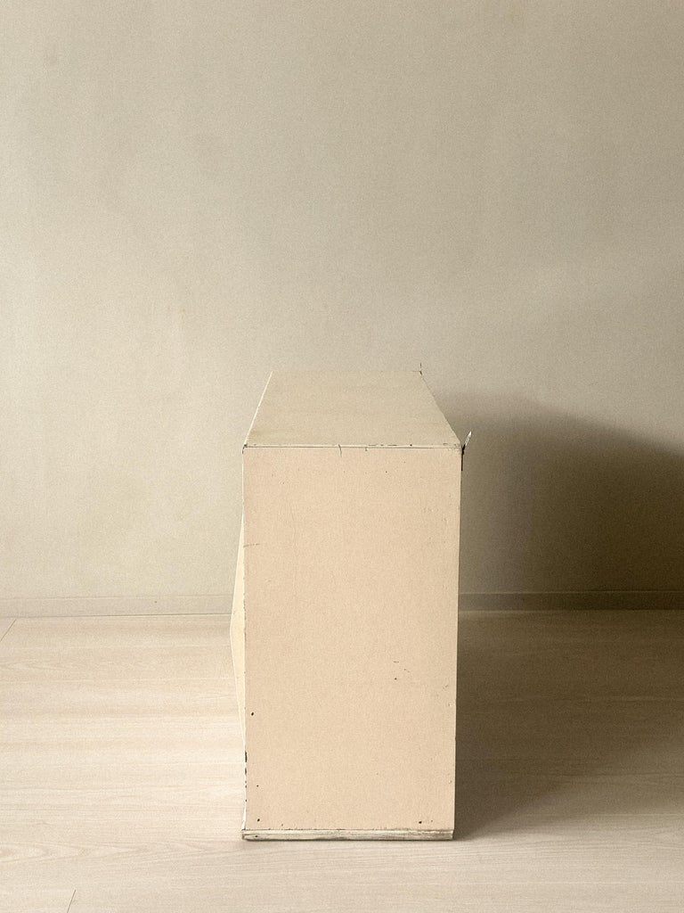 Mid-Century Wall Cabinet in style of Charlotte Perriand, France, c. 1950s - Image 7