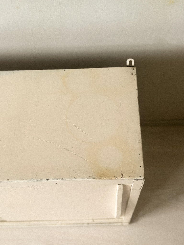 Mid-Century Wall Cabinet in style of Charlotte Perriand, France, c. 1950s - Image 8