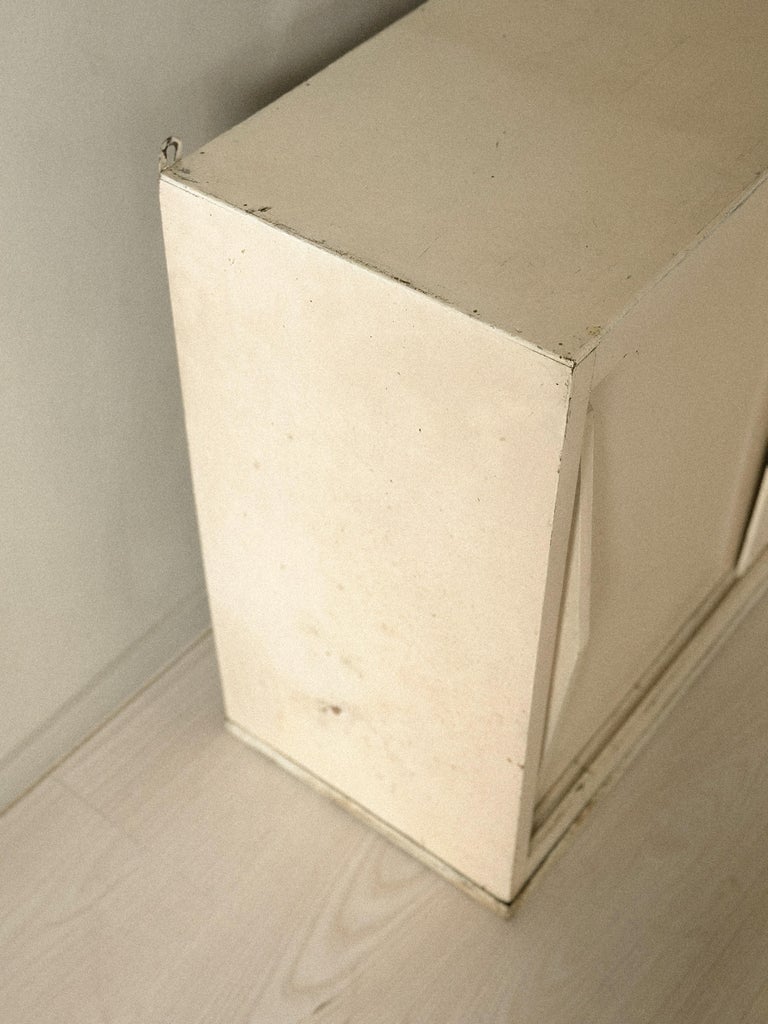 Mid-Century Wall Cabinet in style of Charlotte Perriand, France, c. 1950s - Image 9