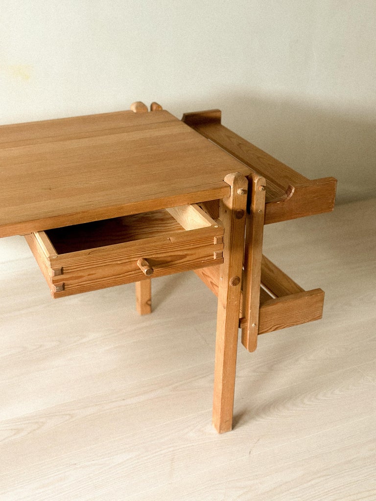 Edvin Helseth Desk, Stange Bruk, Mid-Century Modern, Norway c. 1960s - Image 7