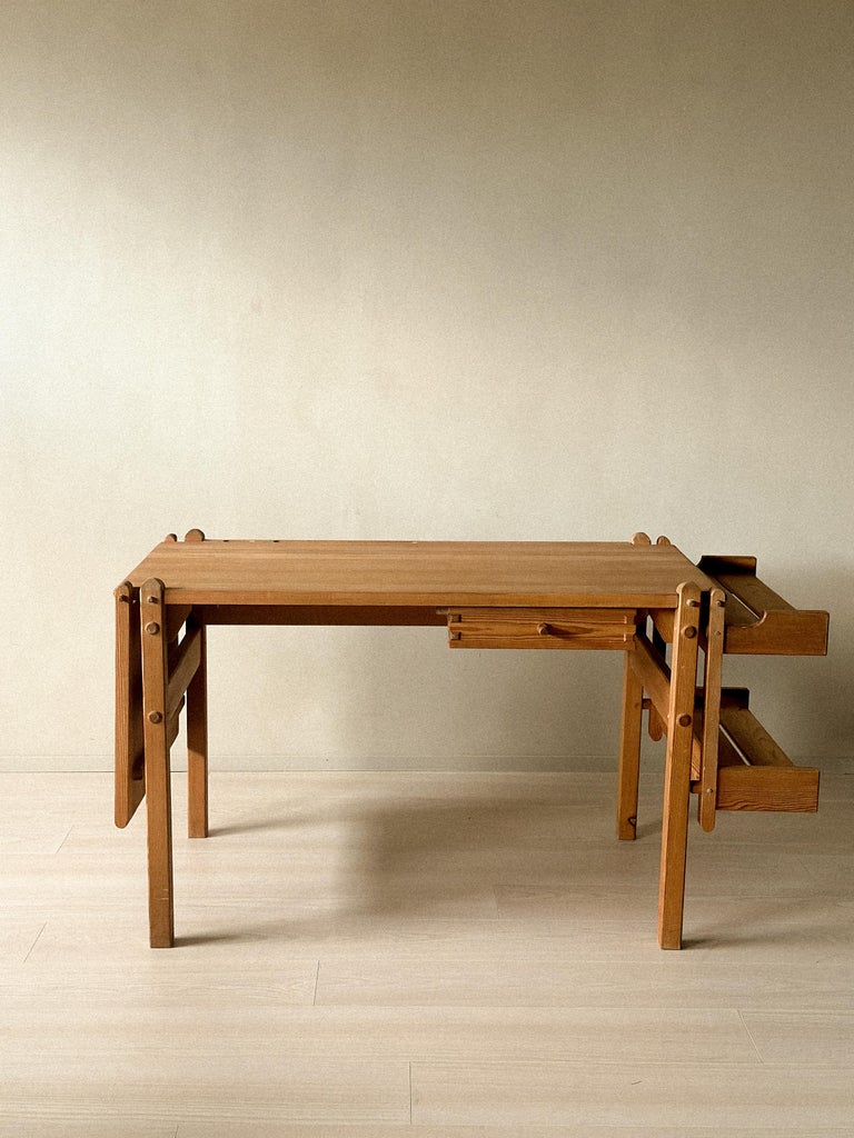 Edvin Helseth Desk, Stange Bruk, Mid-Century Modern, Norway c. 1960s - Image 4