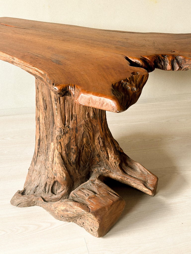 Sculptural Root Dining Table, Brutalist Style, Late 20th Century - Image 9