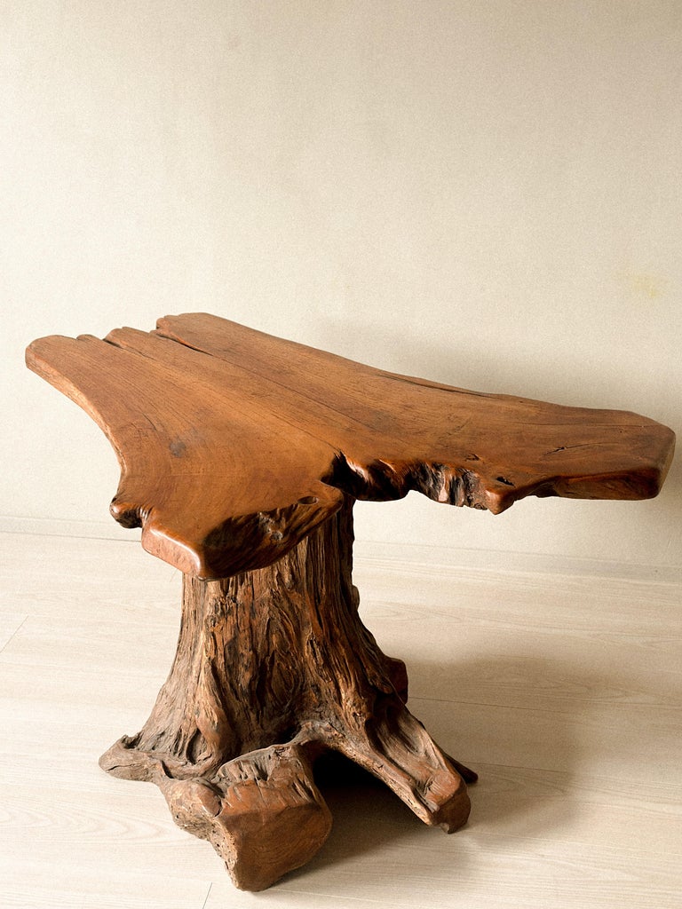 Sculptural Root Dining Table, Brutalist Style, Late 20th Century - Image 6