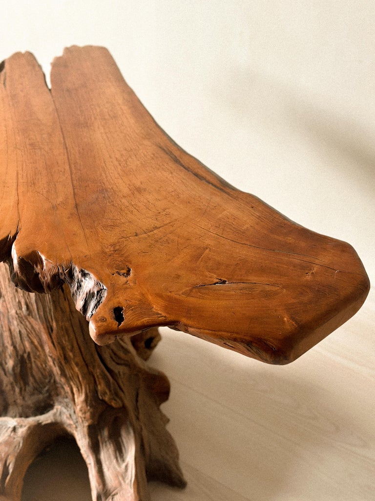 Sculptural Root Dining Table, Brutalist Style, Late 20th Century - Image 7