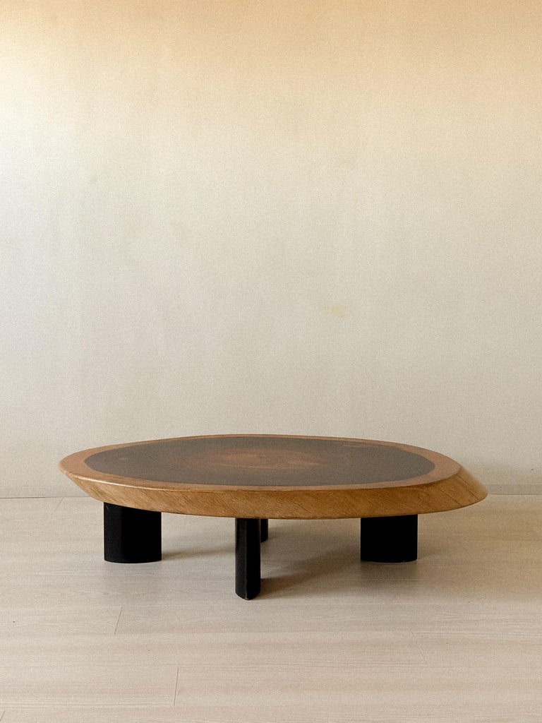 Exceptional Sculptural Coffee Table Attributed to Charlotte Perriand, France, c. 1960s - Image 13