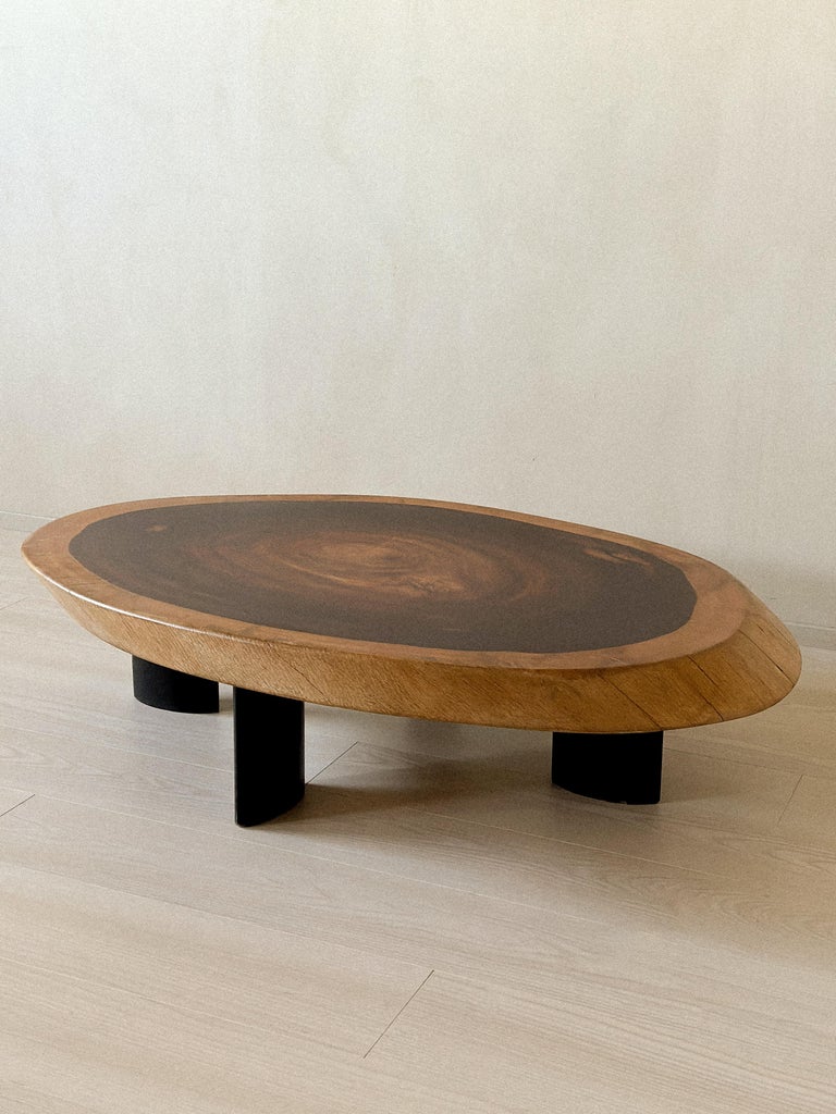 Exceptional Sculptural Coffee Table Attributed to Charlotte Perriand, France, c. 1960s - Image 9