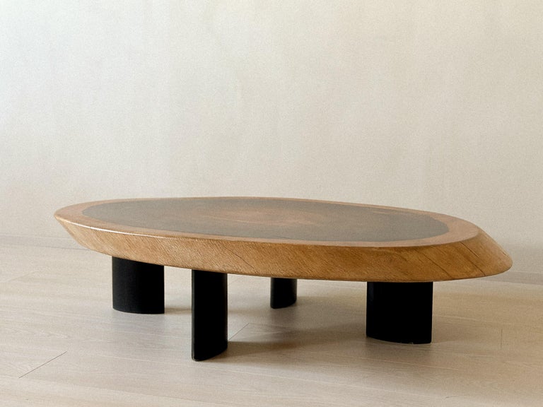 Exceptional Sculptural Coffee Table Attributed to Charlotte Perriand, France, c. 1960s - Image 17