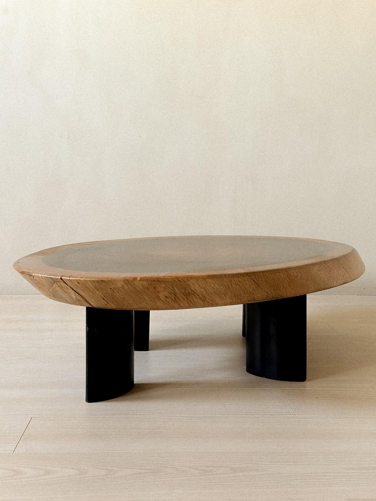 Exceptional Sculptural Coffee Table Attributed to Charlotte Perriand, France, c. 1960s - Image 8