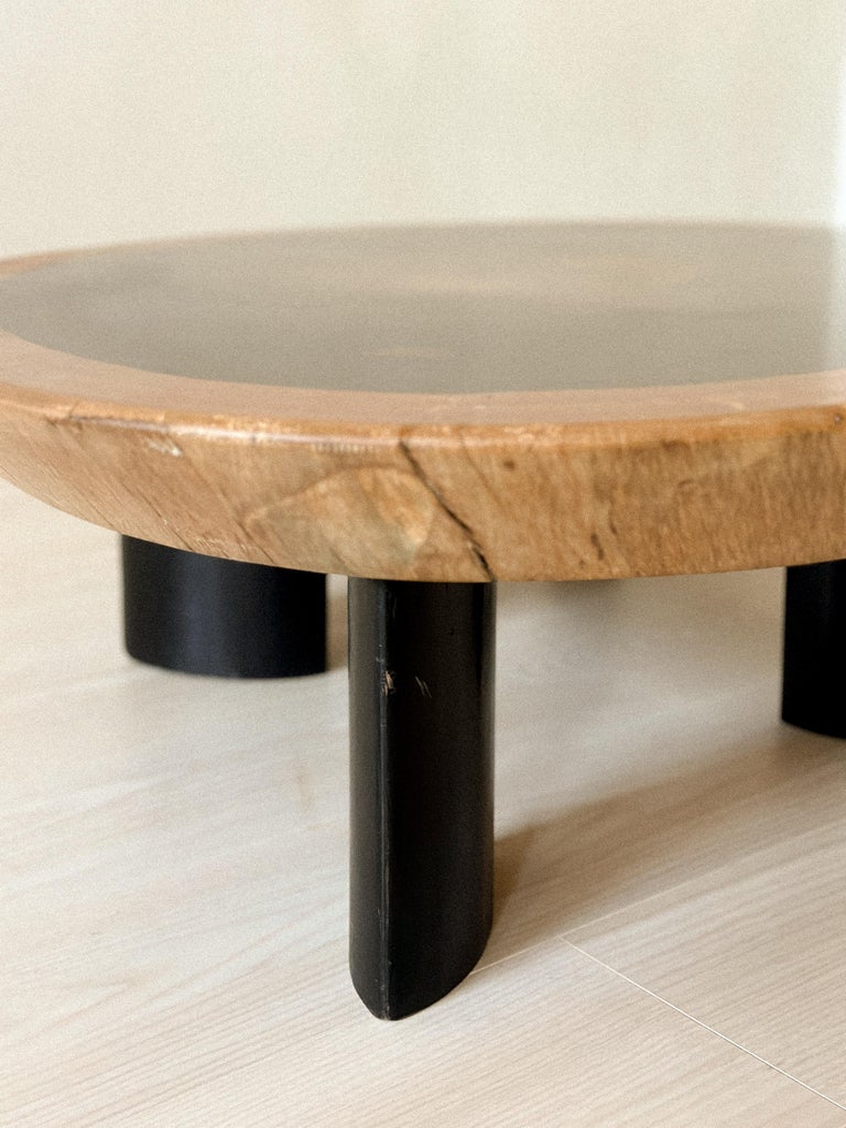 Exceptional Sculptural Coffee Table Attributed to Charlotte Perriand, France, c. 1960s - Image 6