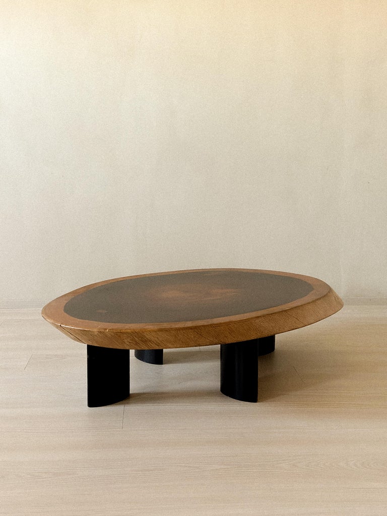 Exceptional Sculptural Coffee Table Attributed to Charlotte Perriand, France, c. 1960s - Image 5