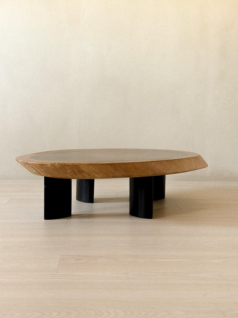 Exceptional Sculptural Coffee Table Attributed to Charlotte Perriand, France, c. 1960s - Image 4
