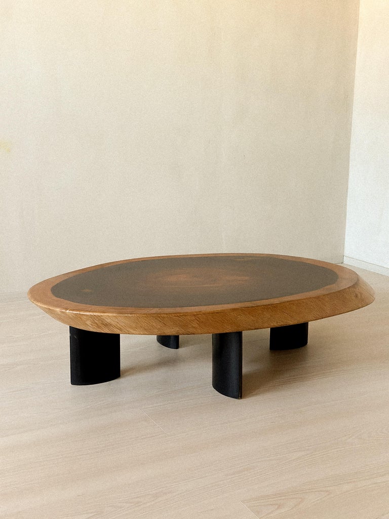 Exceptional Sculptural Coffee Table Attributed to Charlotte Perriand, France, c. 1960s - Image 14