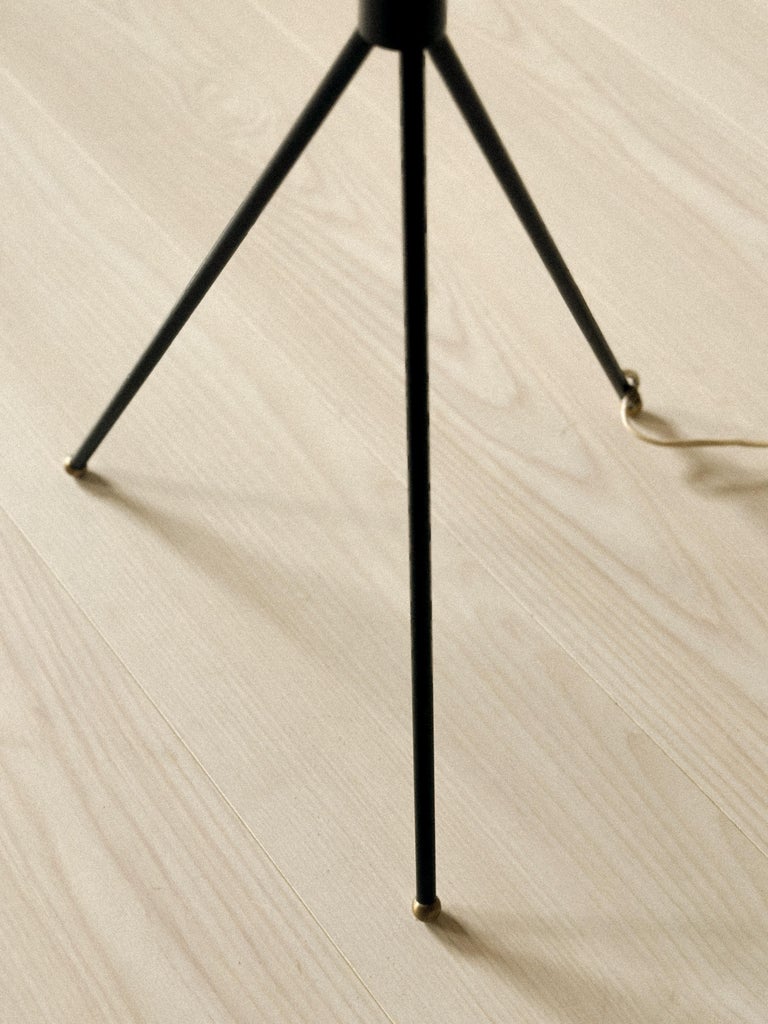 Mid-Century Japandi Lantern Style, Floor Lamp, Scandinavia, c. 1950s - Image 6