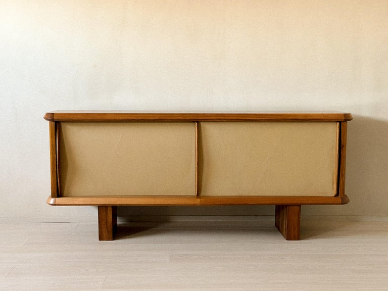 Mid-Century Sideboard in style of Charlotte Perriand "En Forme", France c. 1950s - Image 14