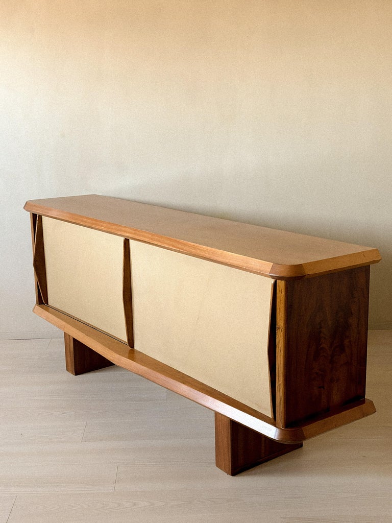 Mid-Century Sideboard in style of Charlotte Perriand "En Forme", France c. 1950s - Image 6