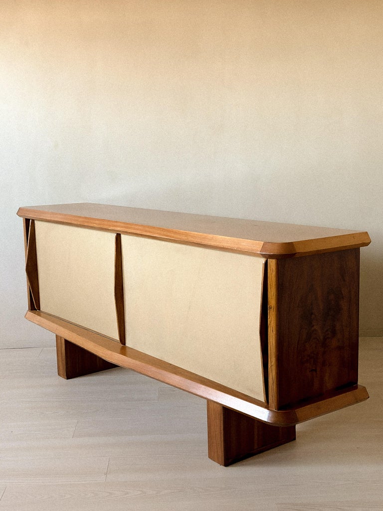 Mid-Century Sideboard in style of Charlotte Perriand "En Forme", France c. 1950s - Image 2