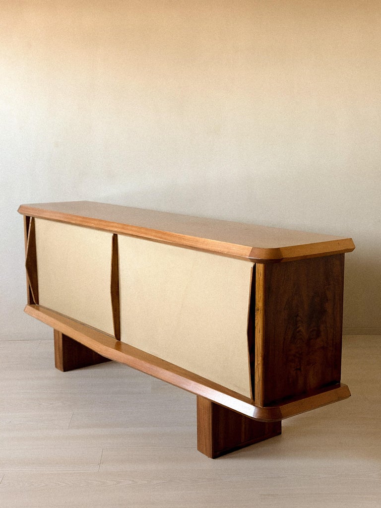 Mid-Century Sideboard in style of Charlotte Perriand "En Forme", France c. 1950s - Image 11