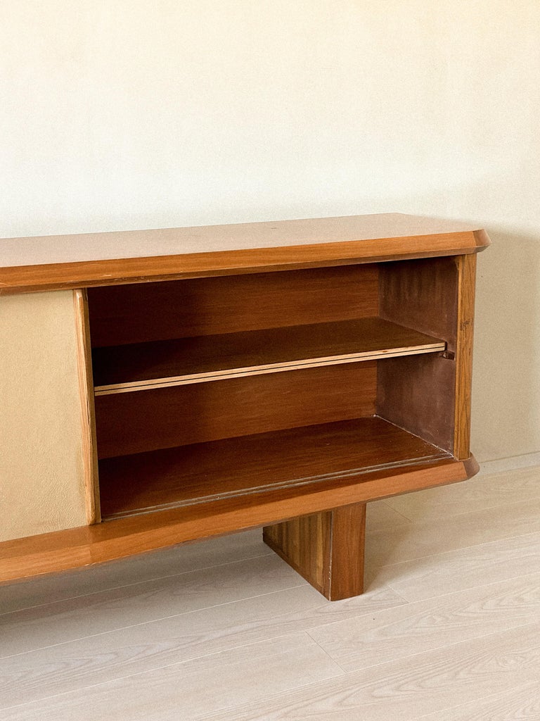Mid-Century Sideboard in style of Charlotte Perriand "En Forme", France c. 1950s - Image 3