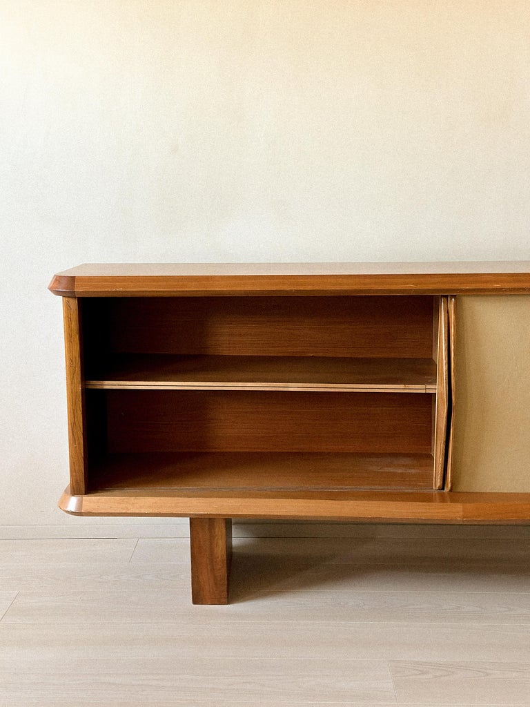 Mid-Century Sideboard in style of Charlotte Perriand "En Forme", France c. 1950s - Image 4