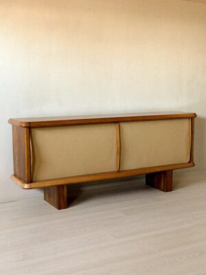 Mid-Century Sideboard in style of Charlotte Perriand "En Forme", France c. 1950s
