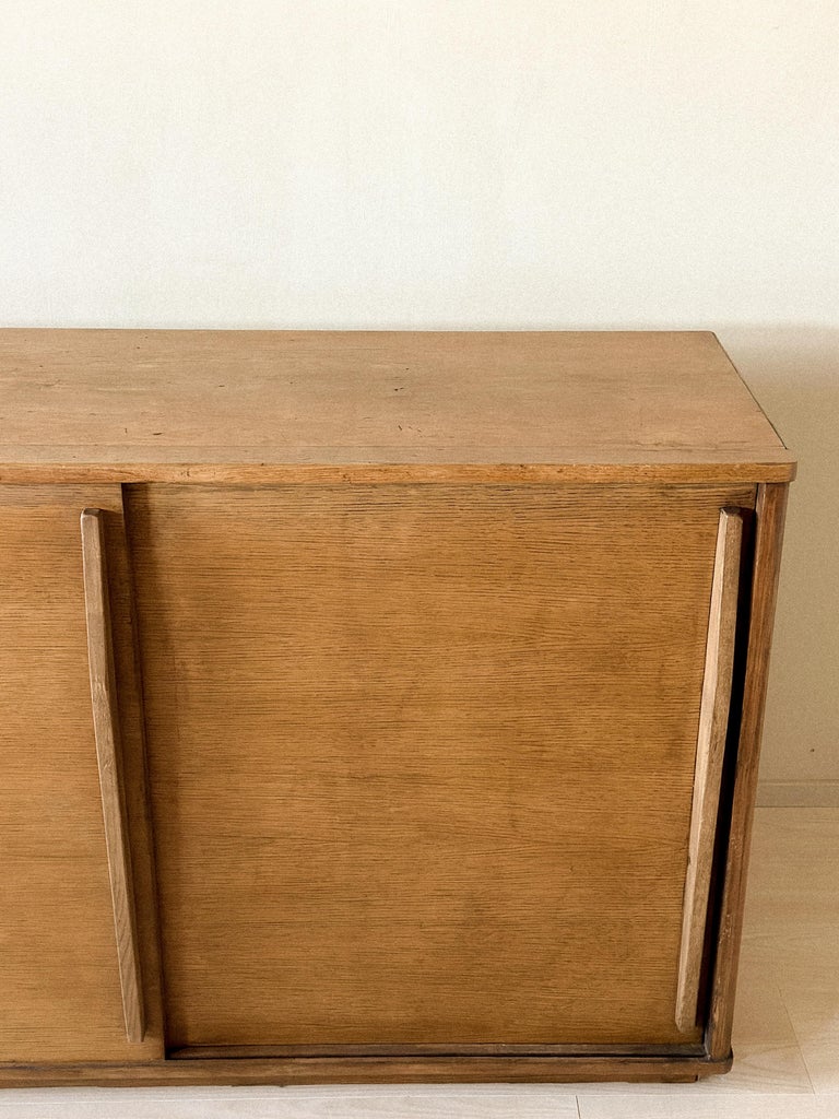 Mid-Century Sideboard in style of Charlotte Perriand, France, c. 1950s - Image 8