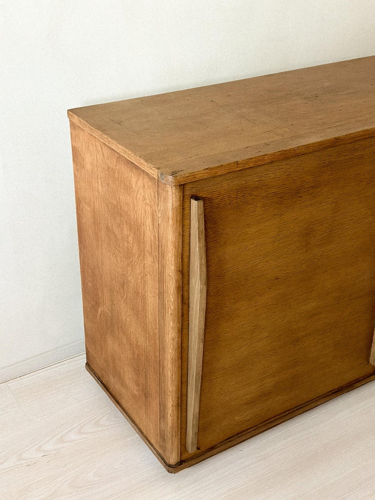 Mid-Century Sideboard in style of Charlotte Perriand, France, c. 1950s - Image 7
