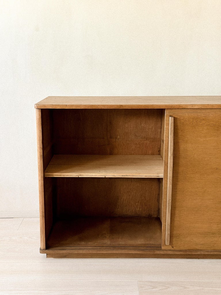Mid-Century Sideboard in style of Charlotte Perriand, France, c. 1950s - Image 5