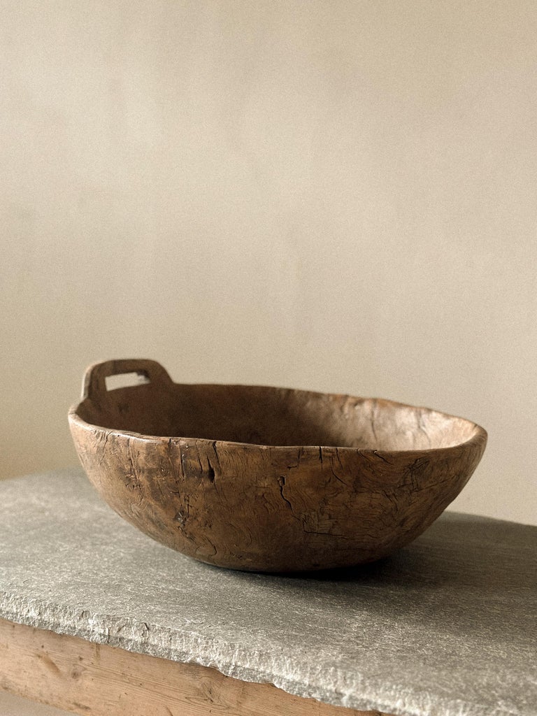 A Large Antique "Trog" w/ Markings, Scandinavia c. 1700s - Image 6