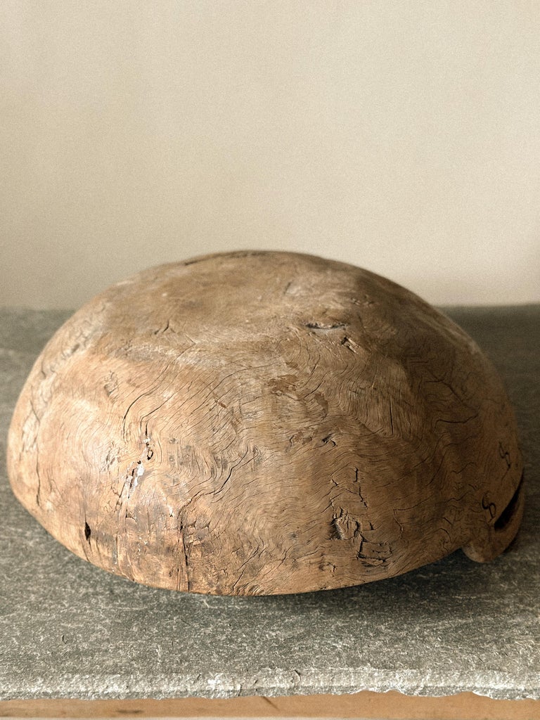A Large Antique "Trog" w/ Markings, Scandinavia c. 1700s - Image 2