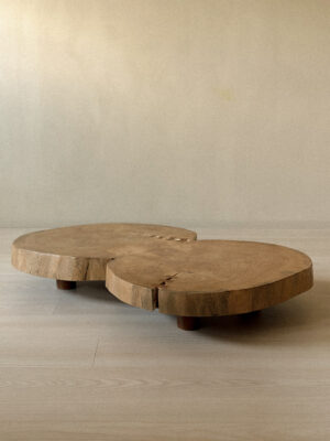 A Low Free Form Table, in the Manner of José Zanine Caldas, Brazil c. 1960s