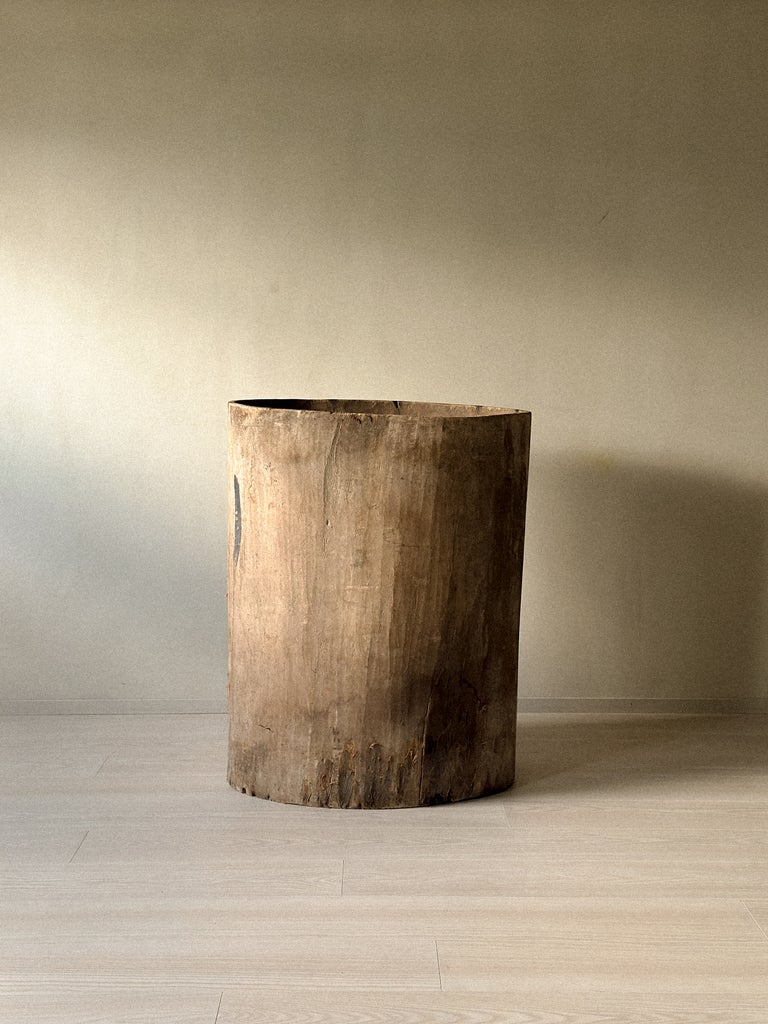 A Massive Hollowed Tree-Trunk Planter, Scandinavia c. 19th Century