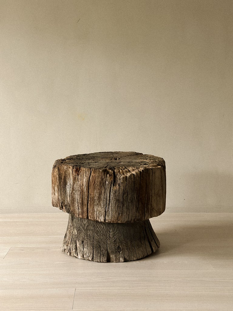 A Massive Side Table (Foundation Log), Norway c. 17th-18th Century - Image 7