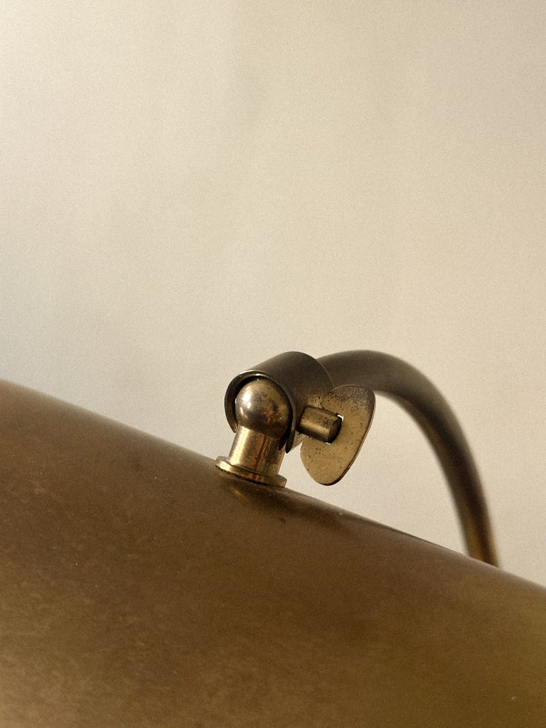 A Pair of Mid-Century Brass Piano Lamps, Norway c. 1960s - Image 13