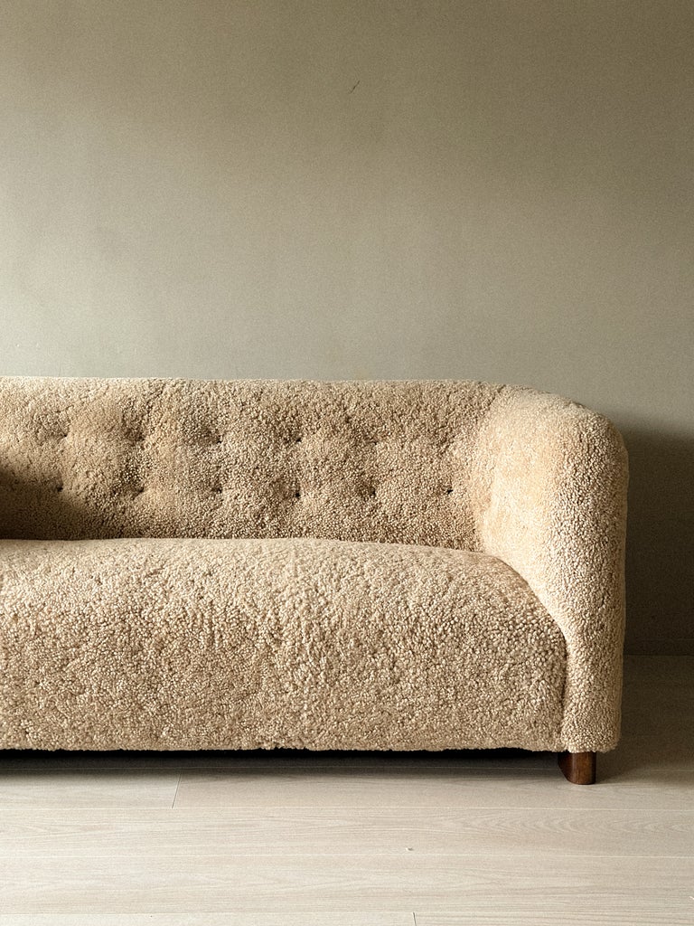 A Rare Pair of Ole Wanscher Sofas, Model 1668, for Fritz Hansen - Image 20