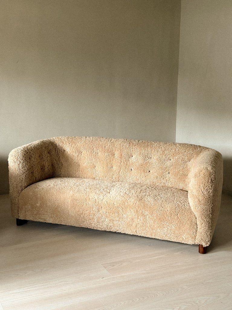 A Rare Pair of Ole Wanscher Sofas, Model 1668, for Fritz Hansen - Image 18