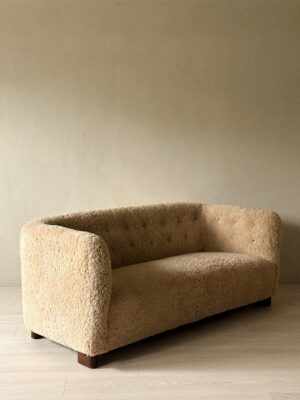 A Rare Pair of Ole Wanscher Sofas, Model 1668, for Fritz Hansen