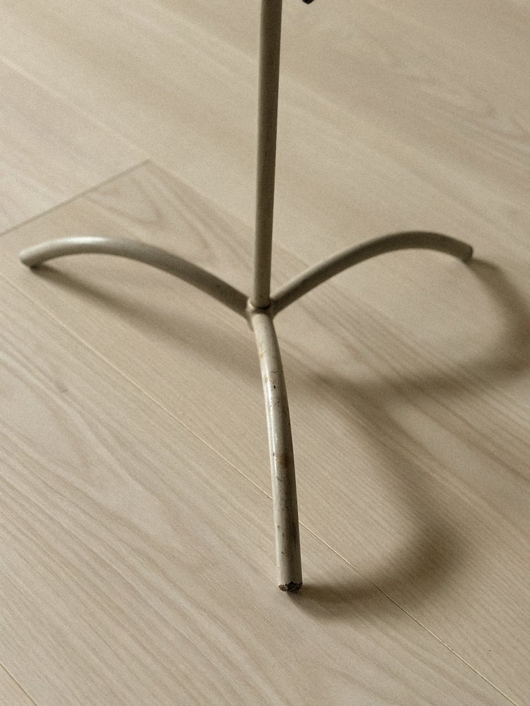 A Swedish Mid-Century Floor Lamp, Grey Lacquered, c. 1950s - Image 11