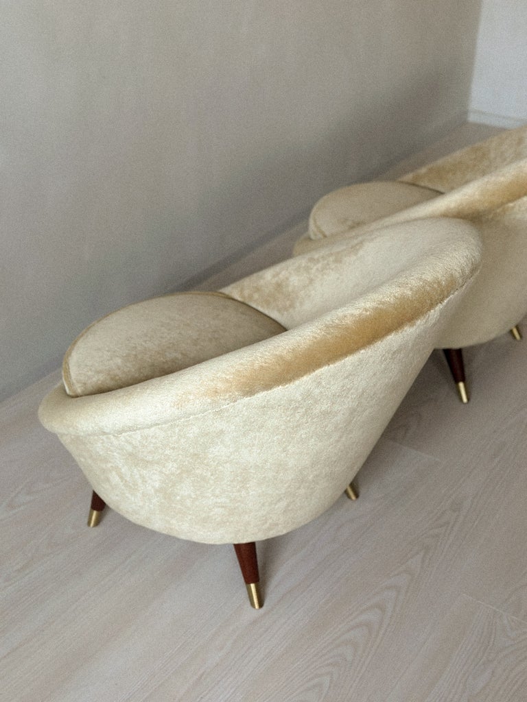 A Rare Pair of Mid-Century Scandinavian Egg Chairs, Model “Florida” by Vatne - Image 8