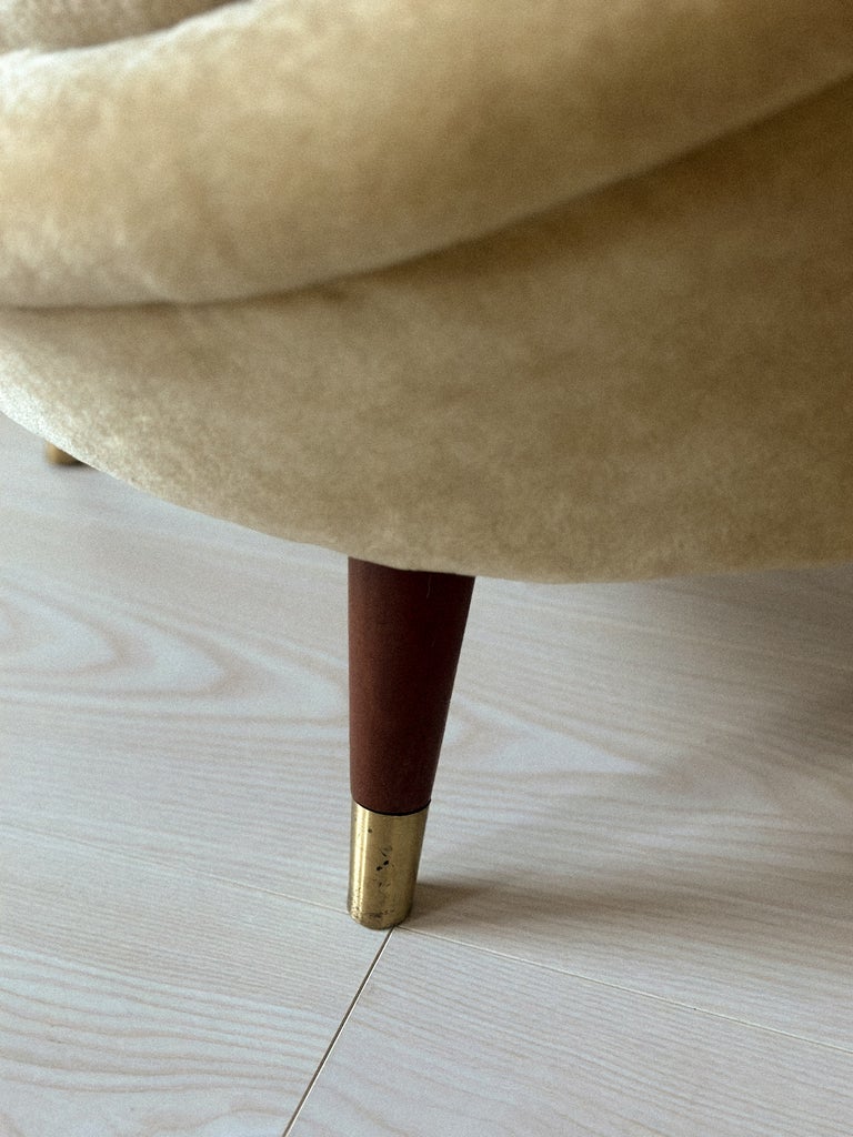 A Rare Pair of Mid-Century Scandinavian Egg Chairs, Model “Florida” by Vatne - Image 12